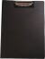 Clipboard A4 - Dobbelt - Sort - Centrum