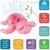 Cloud B - Skildpadde Natlampe Med Lyd - Pink