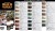 Vallejo Cc336 - Pigments - Earth Oxide - Color Chart - Farvekort