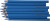 Trekantet Farveblyanter - Mine 5 Mm - Jumbo - Blå - 12 Stk
