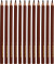 Trekantet Farveblyanter - Mine 5 Mm - Jumbo - Brun - 12 Stk