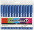 Tusser - Vandbaserede - Tykkelse 5 Mm - Azure - 12 Stk