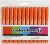 Tusser - Vandbaserede - Tykkelse 5 Mm - Orange - 12 Stk