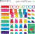 Connetix - Bright Mega Pack 202 Pc Ct-B-00202-Me