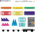 Connetix - Bright Transport Pack 50 Pc Ct-B2-00050-Tr