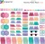 Connetix - Mega Pack Magnetsæt 202 Dele Pastel - Ct-P-00202-Me