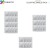 Connetix - Rectangle Pack - 12 Dele - Clear Ct-C-00012-Re