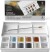 Winsor Newton - Akvarelfarve Pan Sæt - 9 Dele - Metallic Pocket
