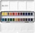 Winsor Newton - Akvarelfarve Sæt Med 24 Farver - Complete Travel Tin