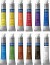 Winsor Newton - Akvarelfarve Sæt - Tube Collection - 12 Farver