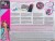 Cra-Z-Art - My Look Color Glitter Hair Extension Studio Set