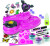 Tatoveringer Til Børn - Crazy Tattoo - Crazy Chic - Clementoni