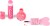 Create It - Lulu Blush Transparent Makeup Kuffert