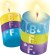 Idea Clementoni - Create Your Candles - Glow Mates - Bff
