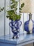 Creative Collection - Amara Vase - Blå - Stentøj Keramik