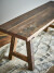 Creative Collection - Brosse Bænk - Brun - Træ - 120X45X35 Cm