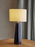 Creative Collection - Cornelie Bordlampe - H 61 Cm - Blå - Alu