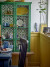 Creative Collection - Dunne Vægdekoration - Blå - Stentøj - 2 Stk