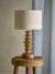 Creative Collection - Elinora Bordlampe - H 52 Cm - Brun - Træ