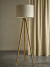 Creative Collection - Etienne Gulvlampe - H 156 Cm - Brun - Træ