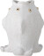 Creative Collection - Fili Fiske Vase - Hvid - Stentøj - H 19 Cm