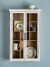 Creative Collection - Hazem Vitrineskab - Hvid Træ - 50X80X14 Cm