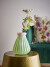 Creative Collection - Judith Vase - Grøn - Glas