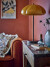 Creative Collection - Bordlampe Kinoko - Gul - Metal - 46 5X30 Cm