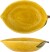 Creative Collection - Limone Skål - Ø18 Cm - Gul - Stentøj Keramik