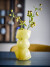Creative Collection - Limone Vase - Gul - Glas
