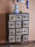 Creative Collection - Matteo Kommode Med Skuffer - Sort - Metal
