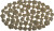 Creative Collection - Micha Fad - Guld - Aluminium