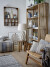 Creative Collection - Sali Bogreol Med 4 Hylder - Natur - Mangotræ