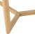Creative Collection - Serrone Spisebord - Natur - Gummitræ