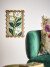 Creative Collection - Talan Illustration Med Ramme - Multifarvet - Mdf