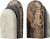 Creative Collection - Vani Bogstøtte - Multifarvet - Marmor - 2 Stk