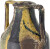 Creative Collection - Wilder Deko Vase - Gul - Terrakotta - H 38 Cm