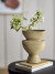 Bloomingville - Cristel Deko Vase - Natur - Terrakotta - H 19 Cm