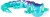 Crystalynx - Gecko - 5 Cm - Action Figur Overraskelse