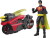 Dc Universe - Robin Cycle - Figur Og Lille Køretøj - Mattel Jmd51