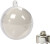 Deko-Kugle - Ø 5 Cm - Transparent - 10 Stk
