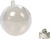 Deko-Kugle - Ø 6 Cm - Transparent - 8 Stk