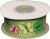 Dekobånd Grøn Msommerfugle 25Mm 10M - Polyester
