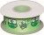 Dekobånd Lime Mfrøer 25Mm 10M - Polyester