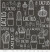 Designpapir - Kaktus - 30 5X30 5 Cm - 180 G - Sort Hvid - 5 Ark