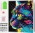 Diamond Art Painting Kit På Lærred - 30X40 Cm - Kat - Ny - Splat