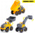 Dickie Toys - Volvo Tough Workers - Byggepladskøretøjer - 3-Pak