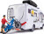 Dickie Toys - Hymer Camper Set - Autocamper Legetøj Sæt