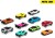 Dickie Toys - Die-Cast Biler I Metal - 10 Pak