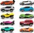 Dickie Toys - Die-Cast Biler I Metal - 10 Pak